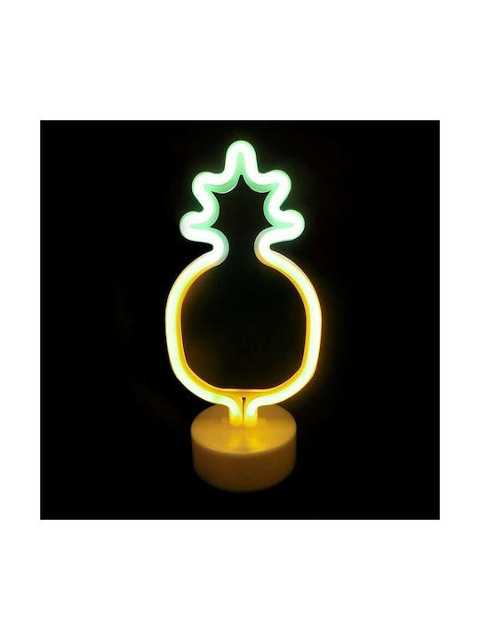 Aca Neon Decorative LED Light Pineapple 13x10x27.8cm