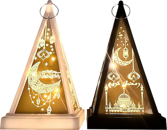 Dekorative Lampe Schwarz 2Stück