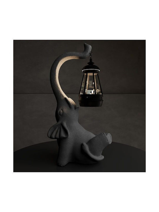 Lampa Dekorative Lampe Gray