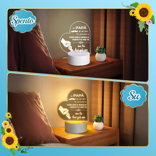 Prezent Dekoratives LED Licht Love 20,5x14,9x5 cm