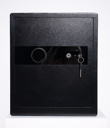 Seif cu Blocare Digitală și Amprentă Digitală, cu Dimensiunile L45xW38xH32cm cu Greutatea 17.49kg SF00017