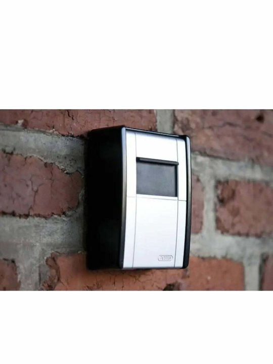 Abus KeyGarage 787 Big Wall-mounted Combination Key Holder Metallic with Combination Dial 50 Hooks 8.4x12x12cm