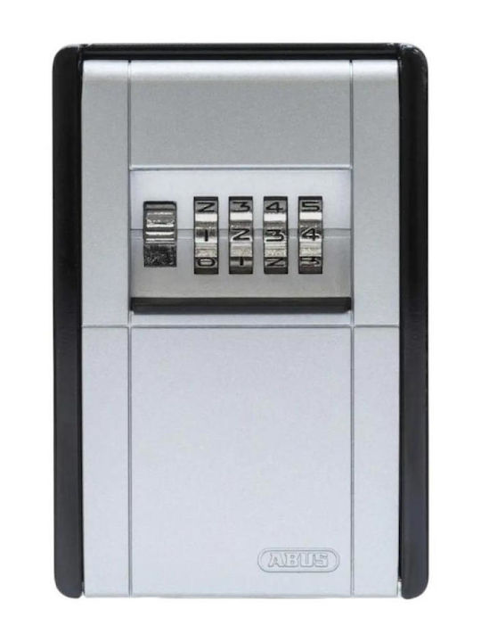 Abus KeyGarage 787 Wall-Mounted Combination Key Holder Metallic with Combination Dial 8.2x11.9x11.9cm