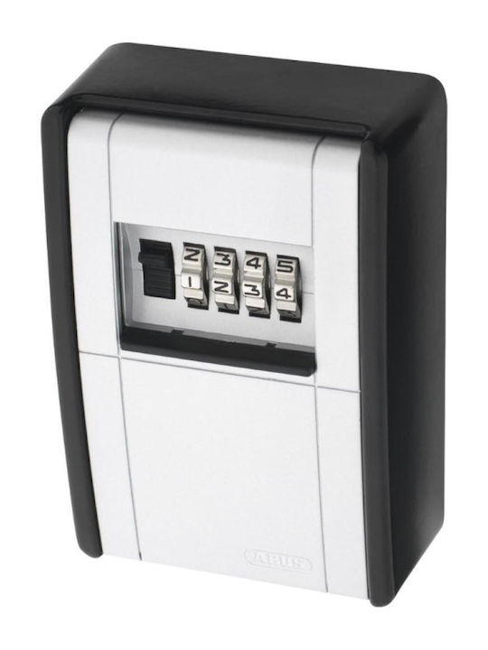 Abus KeyGarage 787 Wall-Mounted Combination Key Holder Metallic with Combination Dial 8.2x11.9x11.9cm
