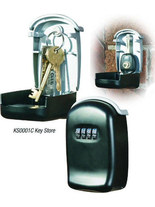 Phoenix Safe Company Wandmontage Kombinationsschloss mit Kombinationsmutter 14cm