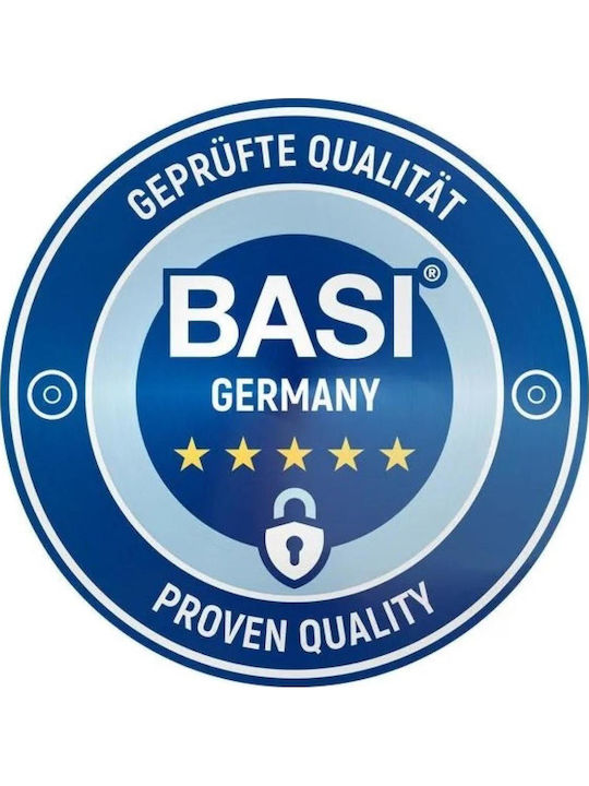 Basi SSZ 200 Wall-Mounted Combination Key Holder Metallic With Combination Dial 9.5x4x11.5cm