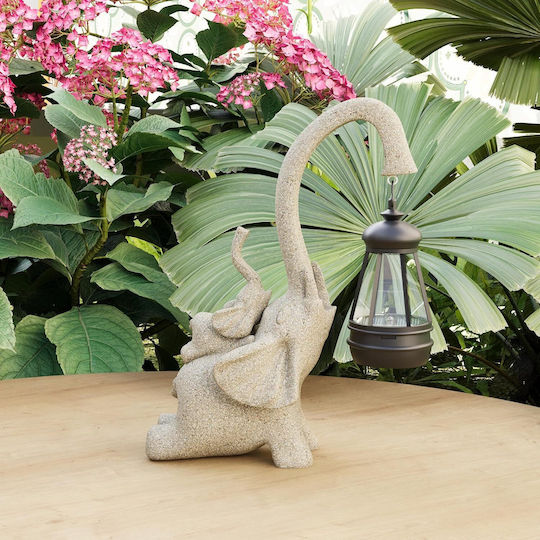 Figurine Solarleuchte Ampel mit Bewegungssensor und Fotokontakt