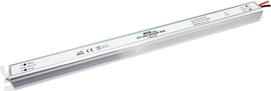 Aca Dimmable Τροφοδοτικό LED IP20 Ισχύος 48W με Τάση Εξόδου 24V