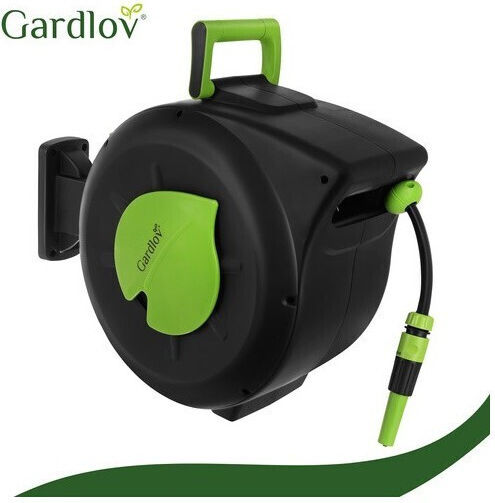 Gardlov Automatic Wall Mounted Garden Hose Box with 30m Hose