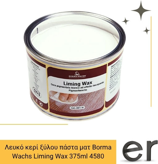 Borma Wachs Liming Wax Weiß Matt 375ml
