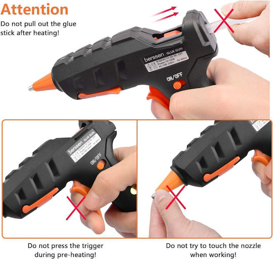 Heißklebepistole 50W Für Silikonklebestäbe 7mm