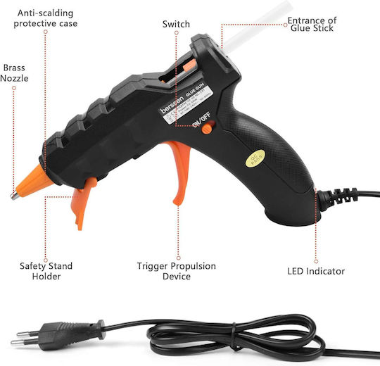 Heißklebepistole 50W Für Silikonklebestäbe 7mm