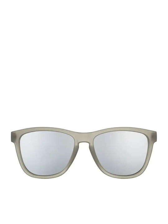Goodr Going To Valhalla Witness Unisex Sunglasses with Gray Horn-Rimmed Frame and Gray Polarized Lenses