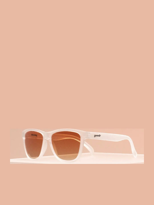 Goodr Unisex Sunglasses With White Frame G00543-OG-01