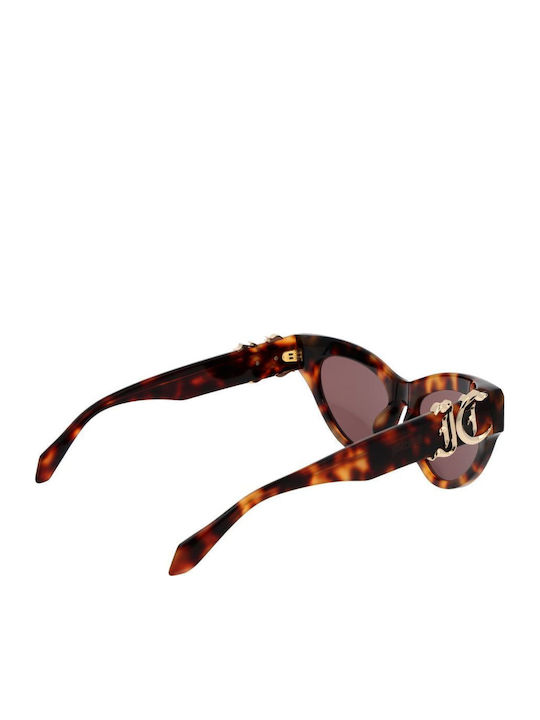 Just Cavalli Women's Sunglasses with Brown Plastic Frame and Brown Lens