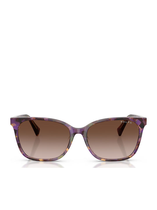 Ralph Lauren Ochelari de Soare pentru Femei cu Ramă din Acetat Maro Tortoise și Lentilă Maro Degrade