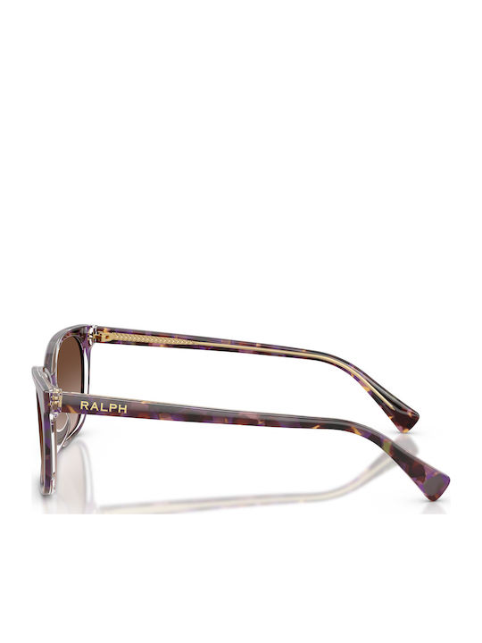 Ralph Lauren Ochelari de Soare pentru Femei cu Ramă din Acetat Maro Tortoise și Lentilă Maro Degrade