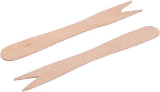 Tefaco Wooden Disposable Fork 1000 pcs