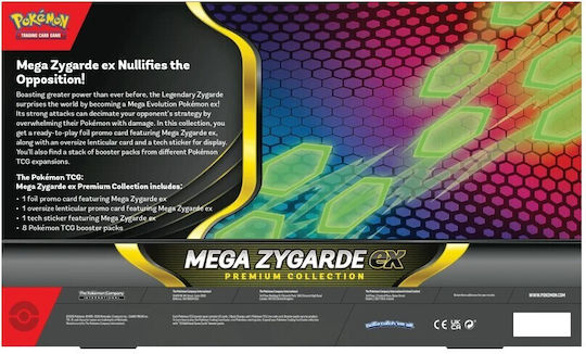 Pokemon Mega Zygarde Ex Premium Collection Mega Evolution: Perfect Order Booster Box (EN)