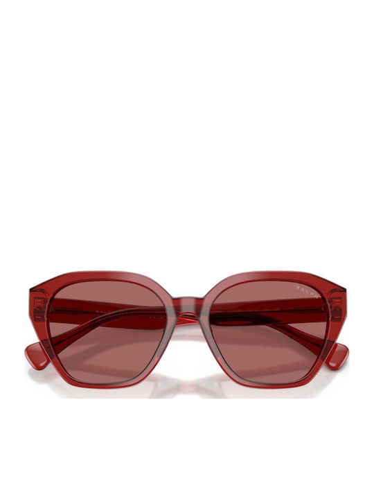 Ralph Lauren Ochelari de Soare pentru Femei cu Ramă Roșie din Plastic și Lentilă Roșie 5315U/632069/54