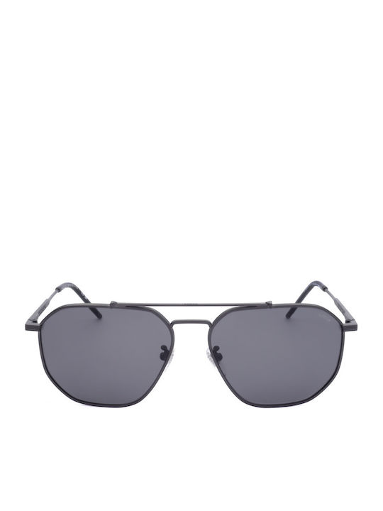 Lozza Sunglasses Gray with Metal Frame & Gray Lens Lozza Sunglasses Gray with Metal Frame & Gray Lens