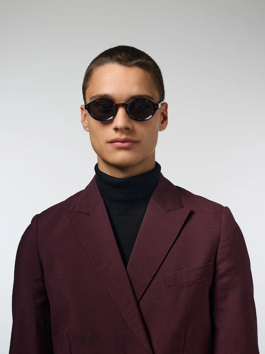 Komono Unisex Sunglasses with Brown Tartaruga Frame KOM-S10902