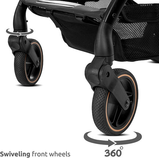 Lorelli Makaya Adjustable Baby Stroller Suitable for Newborn Grey 9.15kg