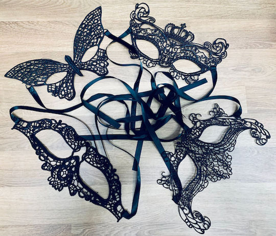 La Lolita Amsterdam Serene BDSM Mask in Black Color