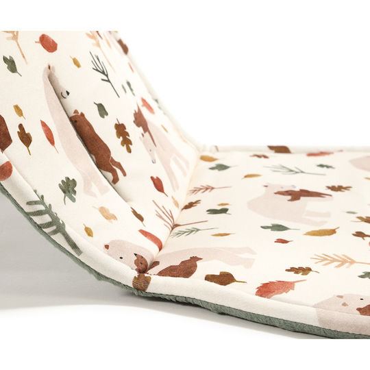 La Millou Double Sided Stroller Mattress Green