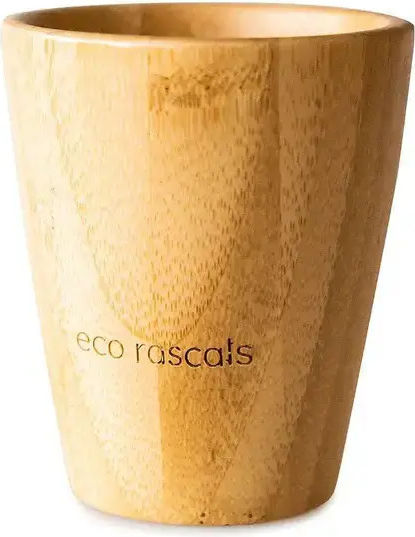 Eco Rascals Kleinkinderbecher Simple aus Bambus Gelb 210ml für 12m+m+