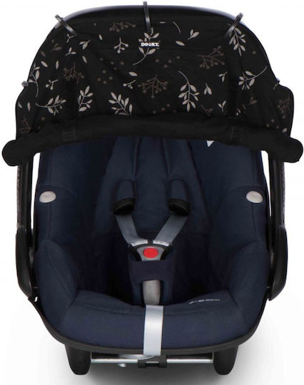 Dooky Stoff Kinderwagen Schwarz