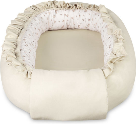 Sensillo Baby Nest Pillow Rose Beige 45x80cm