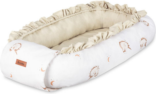Sensillo Βρεφικό Μαξιλάρι Φωλιά Unicorn Beige 45x80εκ.