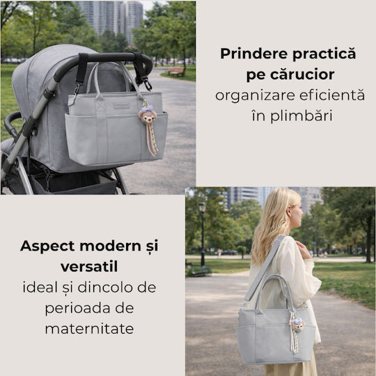 Kidizi Geantă Pentru Maternitate De Umăr/De Mână Gri