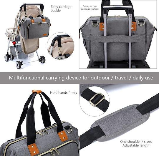 Чанта-Превъртачка за Рамо/Ръчна Axcone Stroller Сива