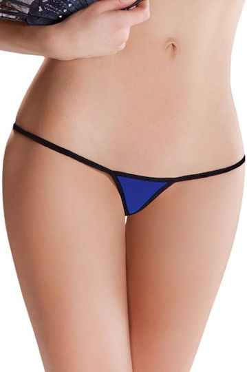 Passion MT019 Γυναικείο Sexy String Blue