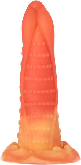 Toyz4lovers Monster Ρεαλιστικό Dildo με Βεντούζα Πορτοκαλί