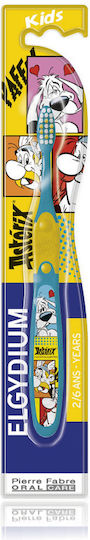 Elgydium Junior Asterix Baby Toothbrush for 2+ Years Blue (Random Selection)