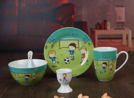 Cryspo Trio Feeding Set Play made of Plastic 5pcs