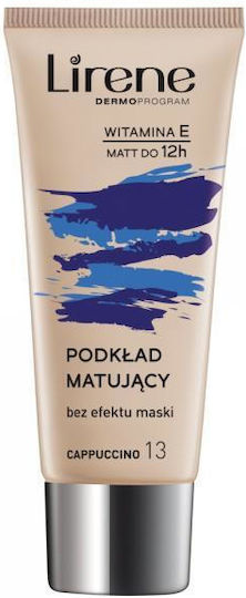 Lirene Liquid Foundation Nature Matte 13 Cappuccino 30ml