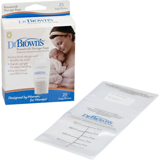 Dr. Brown's Breast Milk Storage Bags 25 Pieces