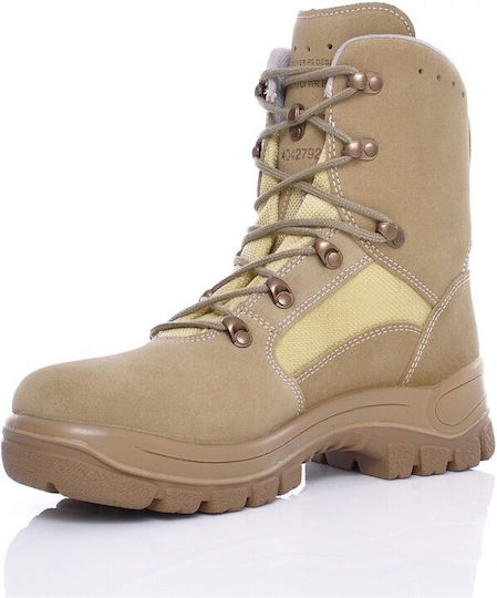 Haix Militär-/Kampfstiefel Airpower P9 Desert Gtx 100 % wasserdichte Lederbeige