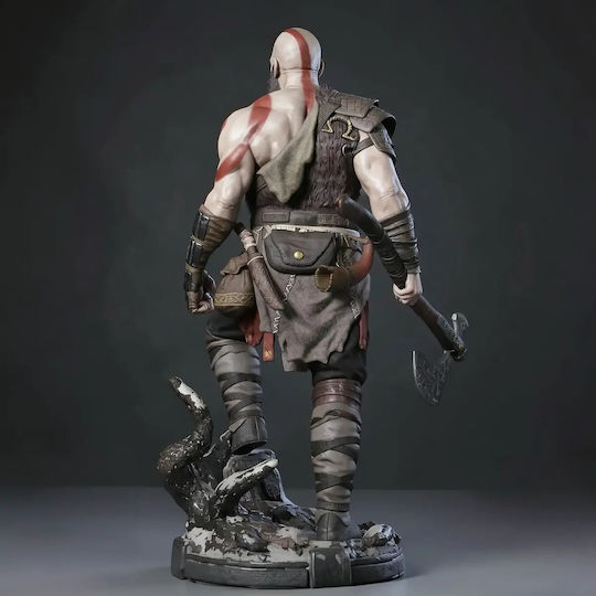 Φιγούρα Kratos From God War 3d Εκτυπωμένη-43 Cm 1:4