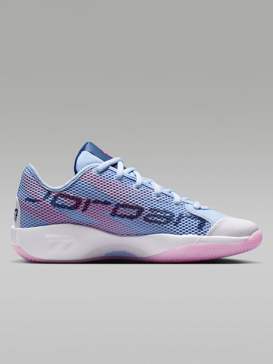 Luka 77 Low Basketball Shoes Light Marine / Blue Void / White / Hyper Pink