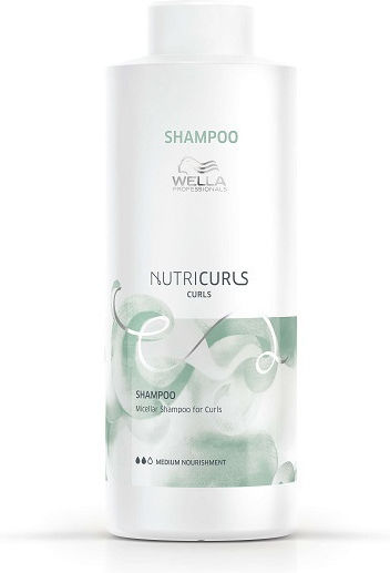 Wella Professionals Nutricurls Curl Medium Σαμπουάν Λείανσης για Σγουρά Μαλλιά 1000ml