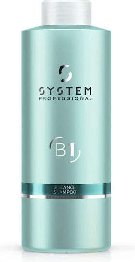 System Professional Balance B1 Sampon de Par pentru Scalp Sensibil 1000ml