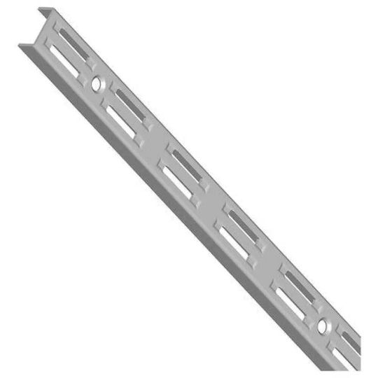 Wandmontage 2-Reihen Löcher Silber Element-System