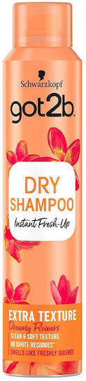 göt2b Fresh It Up Dry Shampoo Mass Gaining And Smoothing For All Hair Types 200ml