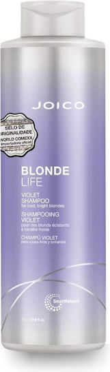 Joico Blonde Life Shampoos Glanz für Gefärbt Haare 1000ml