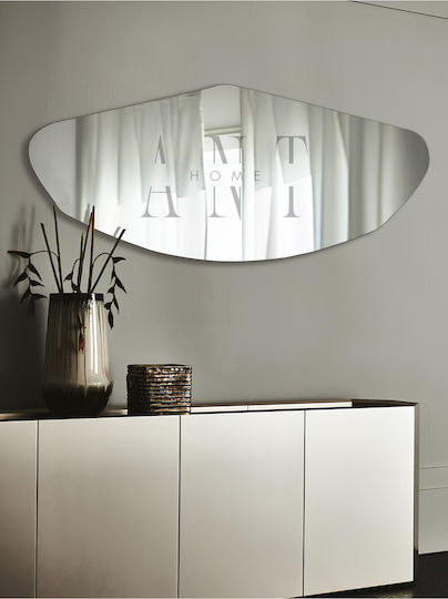 SteweHome STE-009460-P9460 Καθρέπτης Ολόσωμος Ασύμμετρος Ασημί 115x115cm SteweHome STE-009460-P9460 Καθρέπτης Ολόσωμος Ασύμμετρος Ασημί 115x115cm